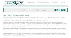 Desktop Screenshot of hideaway.co.za